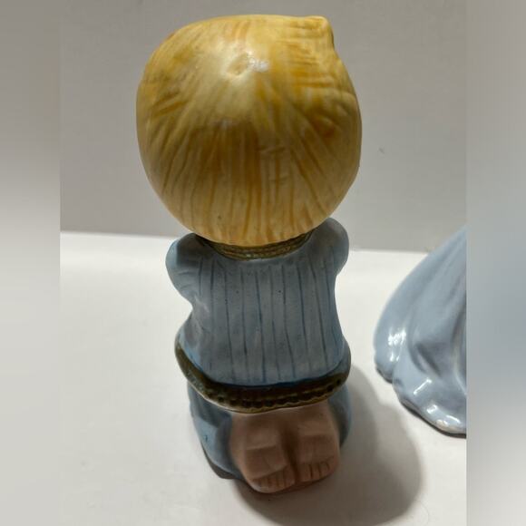 Set of 3 vintage porcelain children figurines - Picture 4 of 11